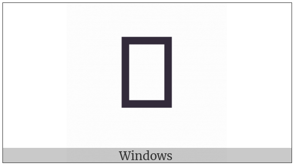 Musical Symbol Triangle Notehead Down White on various operating systems