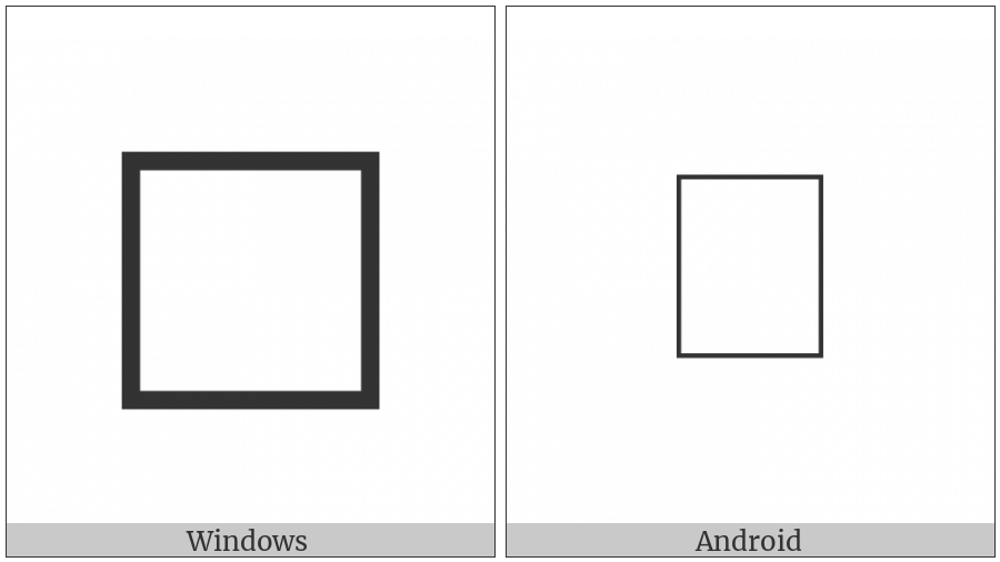 Tetragram For Following on various operating systems