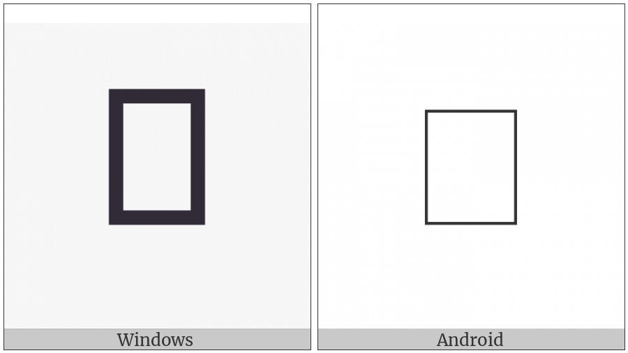 Counting Rod Unit Digit Seven on various operating systems