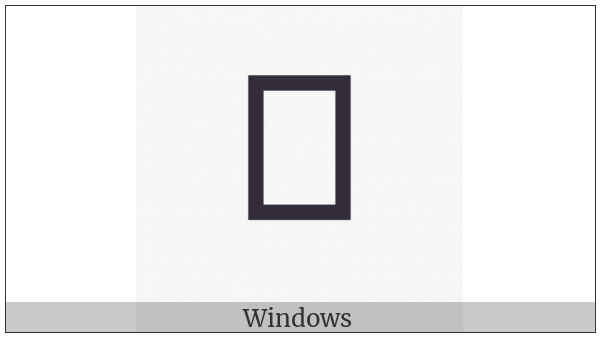 Mathematical Monospace Capital Z on various operating systems
