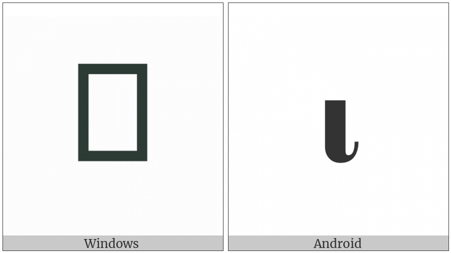 Mathematical Bold Small Iota on various operating systems