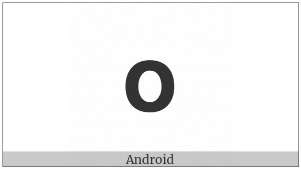 Mathematical Sans-Serif Bold Small Omicron on various operating systems