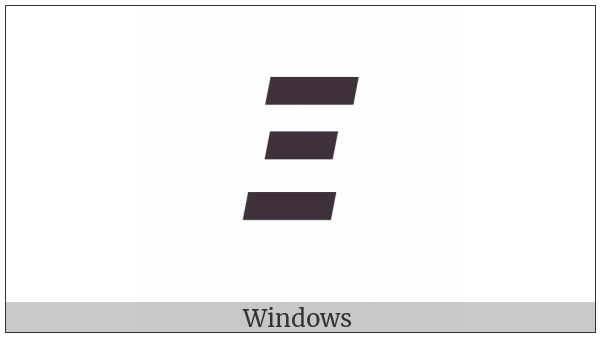 Mathematical Sans-Serif Bold Italic Capital Xi on various operating systems