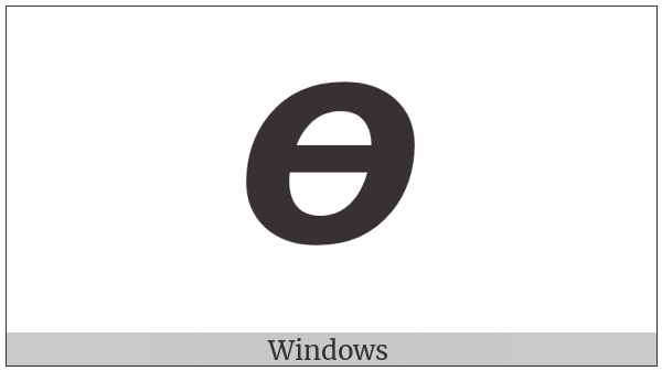 Mathematical Sans-Serif Bold Italic Capital Theta Symbol on various operating systems