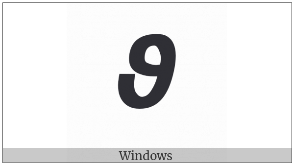 Mathematical Sans-Serif Bold Italic Theta Symbol on various operating systems