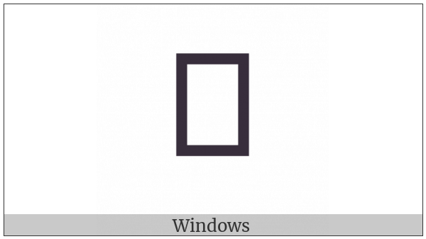 Signwriting Hand-Flat Four Fingers Conjoined on various operating systems