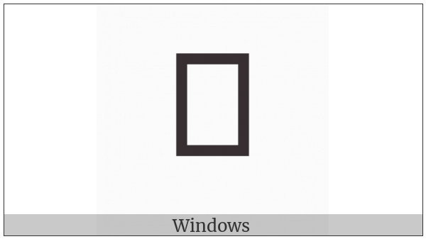 Signwriting Hand-Claw Four Fingers Conjoined on various operating systems