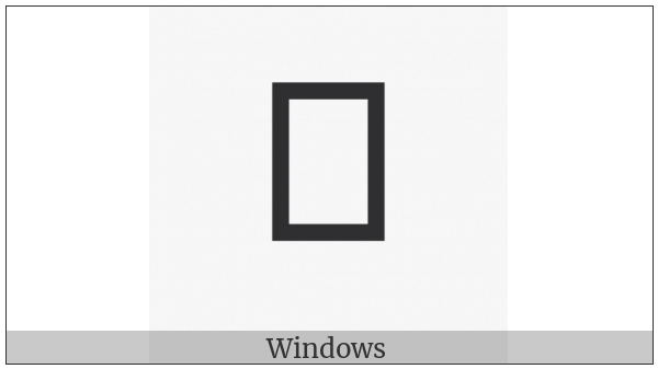 Signwriting Hand-Angle Little Index on various operating systems