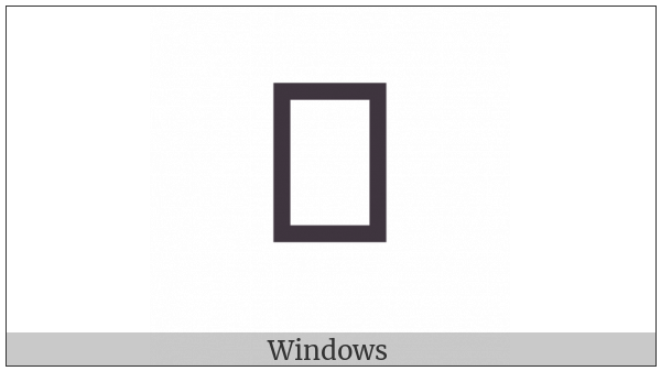Signwriting Hand-Angle Index Thumb Out on various operating systems
