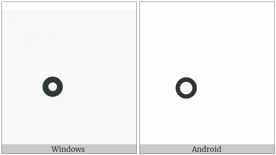 Ideographic Level Tone Mark on various operating systems