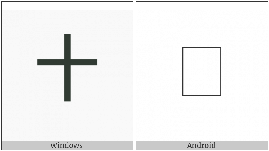 Hangzhou Numeral Ten on various operating systems