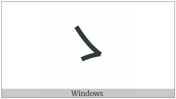 Hiragana Iteration Mark on various operating systems