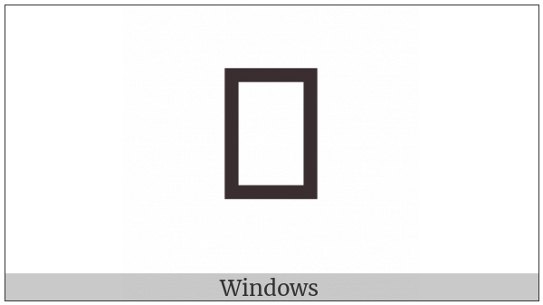 Adlam Digit Five on various operating systems