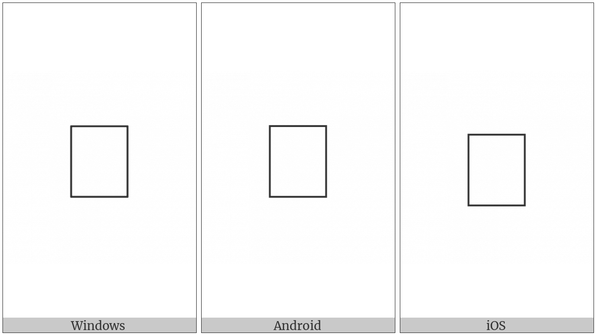 Arabic Mathematical Tailed Qaf on various operating systems