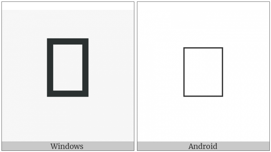 Arabic Mathematical Double-Struck Sheen on various operating systems