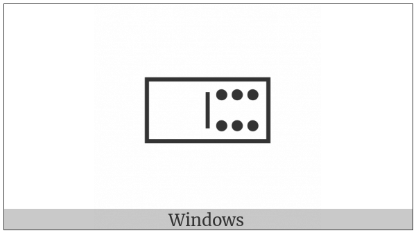 Domino Tile Horizontal-00-06 on various operating systems