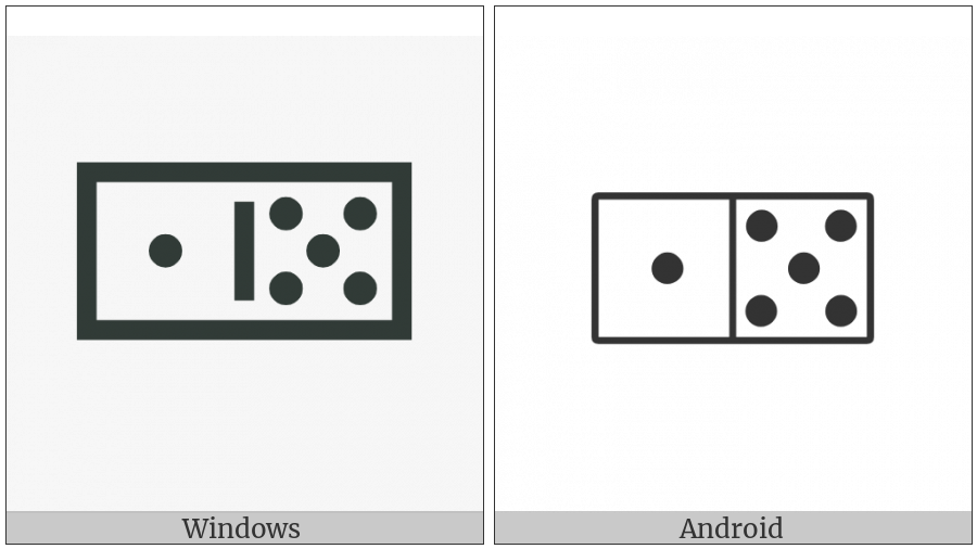 Domino Tile Horizontal-01-05 on various operating systems