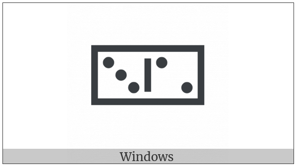 Domino Tile Horizontal-03-02 on various operating systems