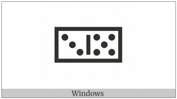 Domino Tile Horizontal-03-05 on various operating systems
