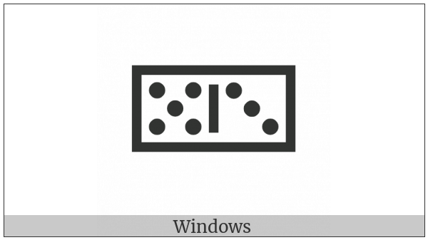 Domino Tile Horizontal-05-03 on various operating systems