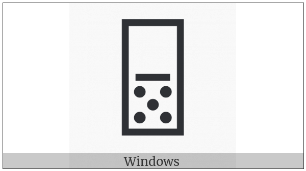 Domino Tile Vertical-00-05 on various operating systems