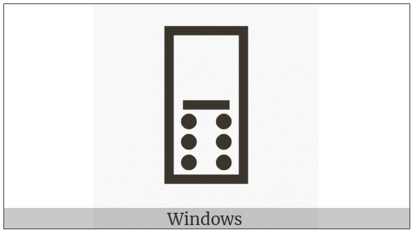 Domino Tile Vertical-00-06 on various operating systems