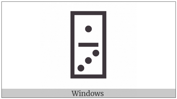 Domino Tile Vertical-01-03 on various operating systems