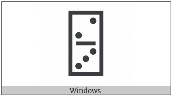 Domino Tile Vertical-02-03 on various operating systems