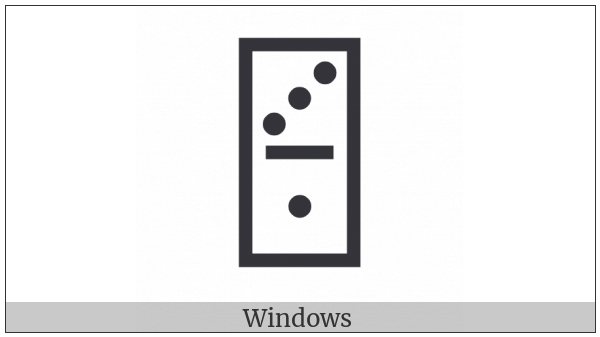Domino Tile Vertical-03-01 on various operating systems