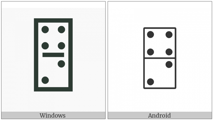 Domino Tile Vertical-04-02 on various operating systems