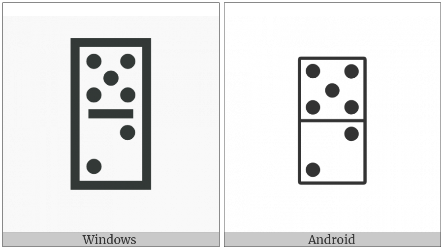 Domino Tile Vertical-05-02 on various operating systems