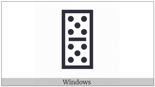 Domino Tile Vertical-05-05 on various operating systems
