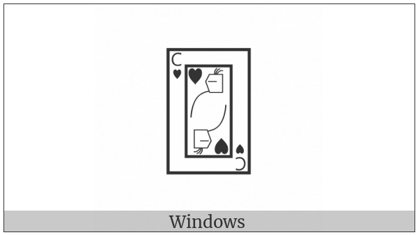 Playing Card Knight Of Hearts on various operating systems