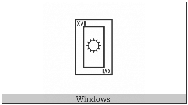 Playing Card Trump-17 on various operating systems