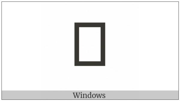 Parenthesized Latin Capital Letter L on various operating systems