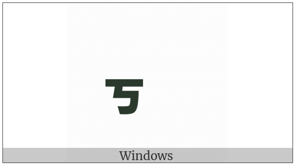 Bopomofo Final Letter K on various operating systems