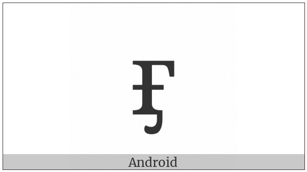 Cyrillic Small Letter Ghe With Stroke And Hook on various operating systems