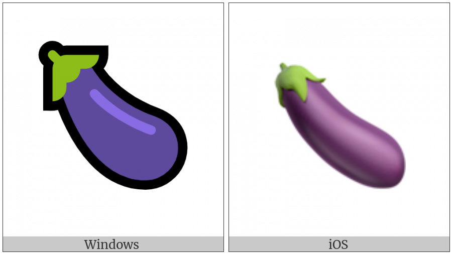 Aubergine on various operating systems