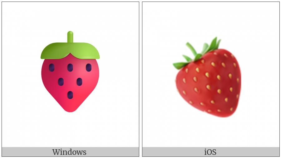 Strawberry on various operating systems