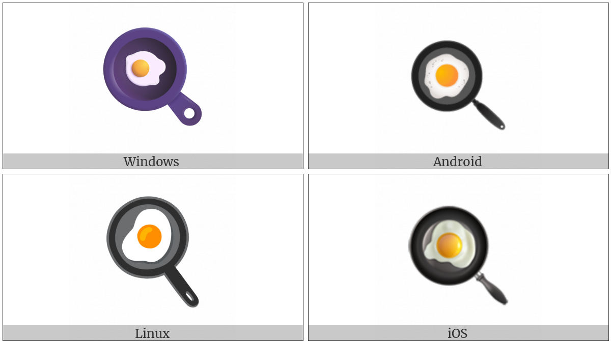 Cooking on various operating systems