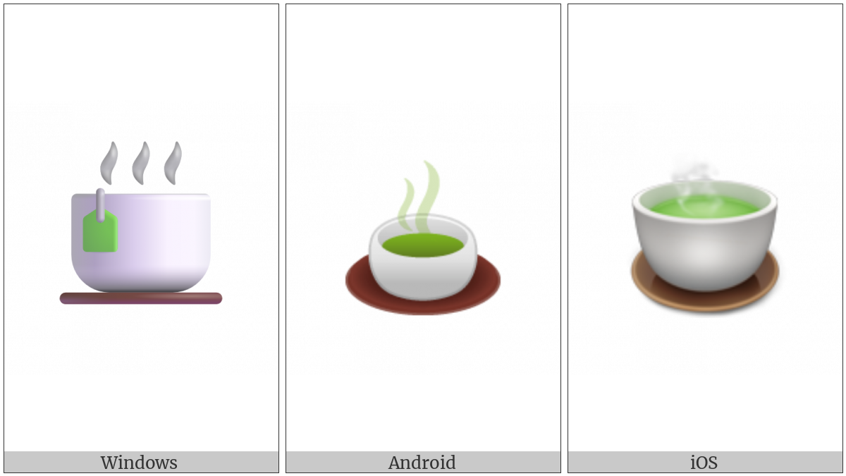 Teacup Without Handle on various operating systems