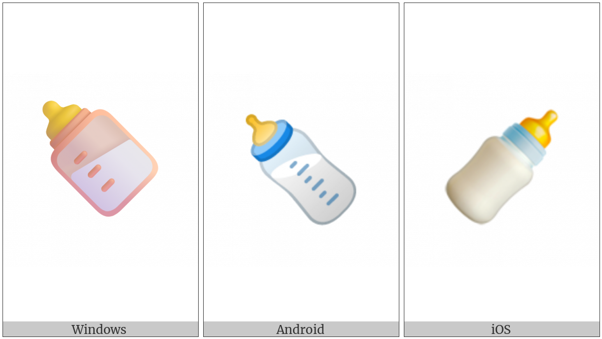 Baby Bottle on various operating systems
