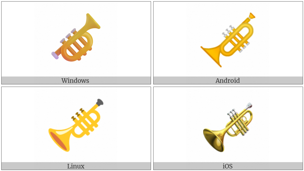 Trumpet on various operating systems