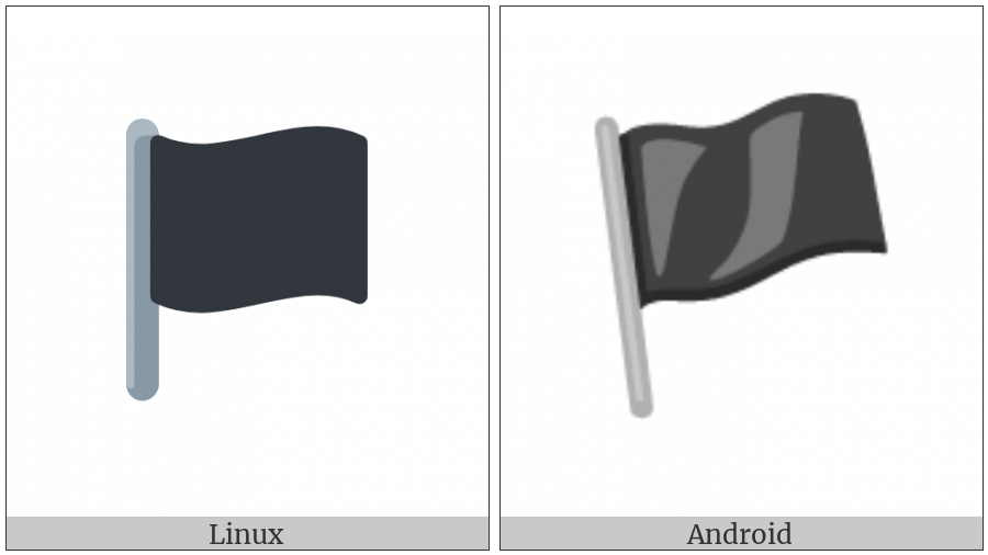 Waving Black Flag on various operating systems