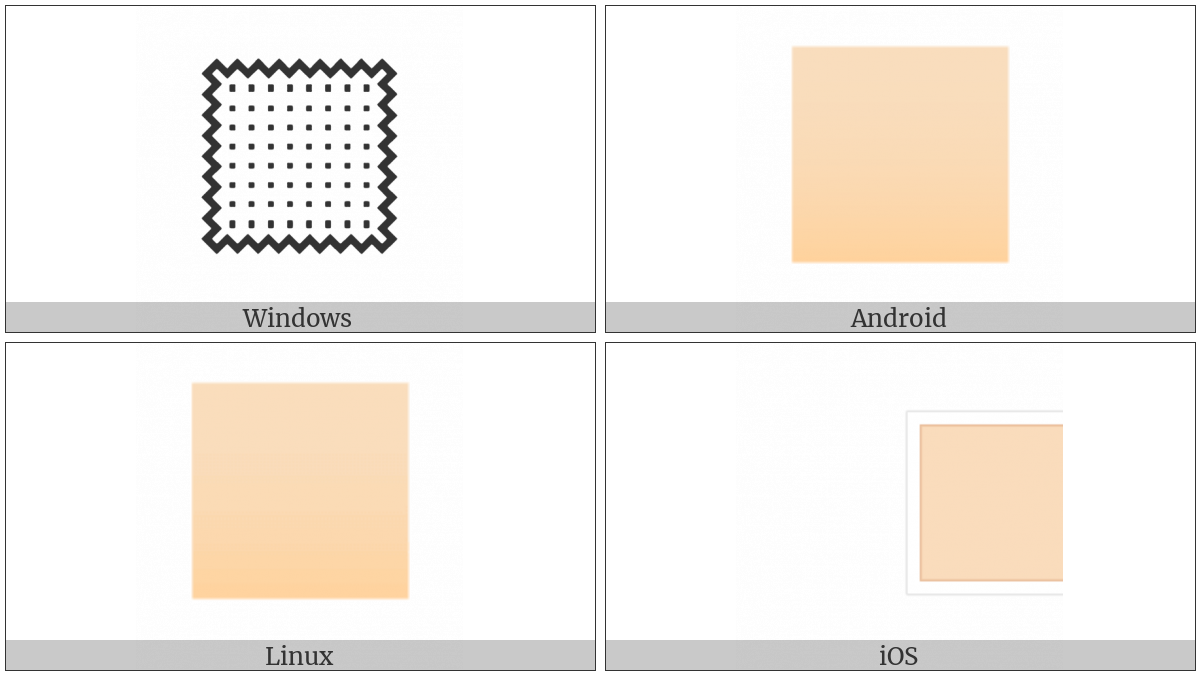 Emoji Modifier Fitzpatrick Type-1-2 on various operating systems