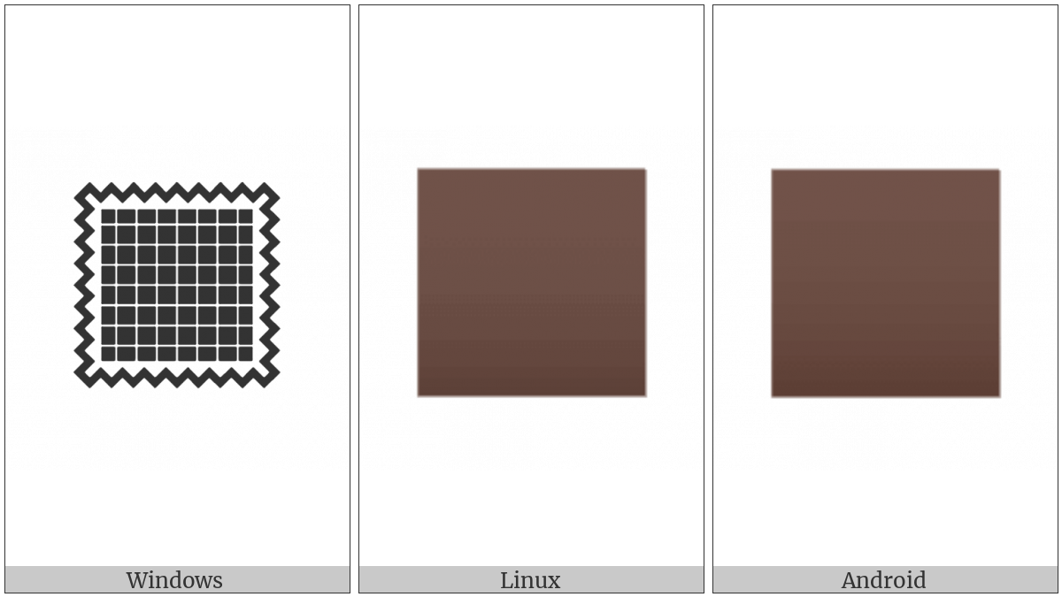 Emoji Modifier Fitzpatrick Type-6 on various operating systems