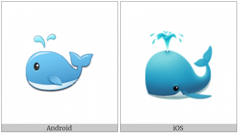 Spouting Whale on various operating systems
