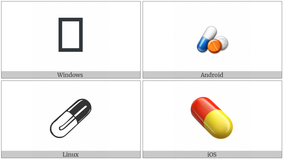 Pill on various operating systems