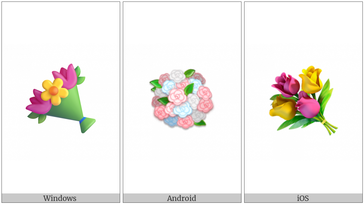 Bouquet on various operating systems