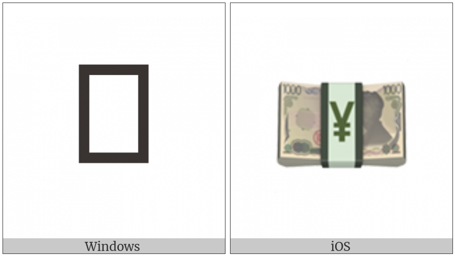 Banknote With Yen Sign on various operating systems